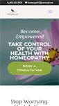 Mobile Screenshot of familyhomeopathycare.com